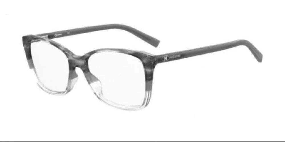 M Missoni MMI0010 Eyeglasses - Pink Burgundy Pink Horn - view 2